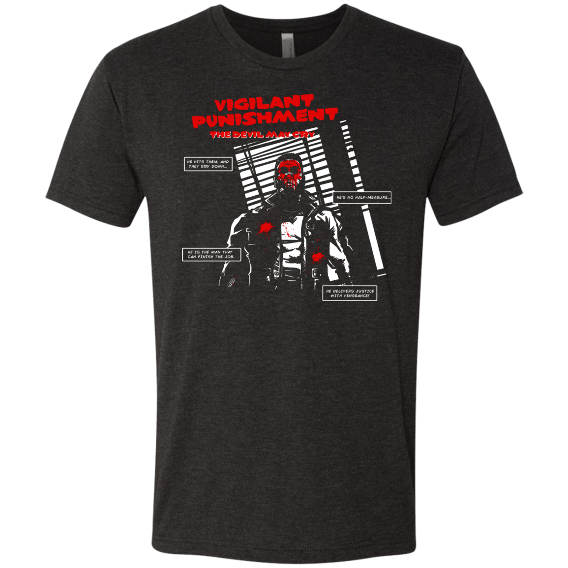 T-Shirts Vintage Black / S Vigilant Men's Triblend T-Shirt