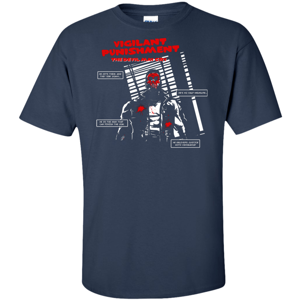 T-Shirts Navy / XLT Vigilant Tall T-Shirt