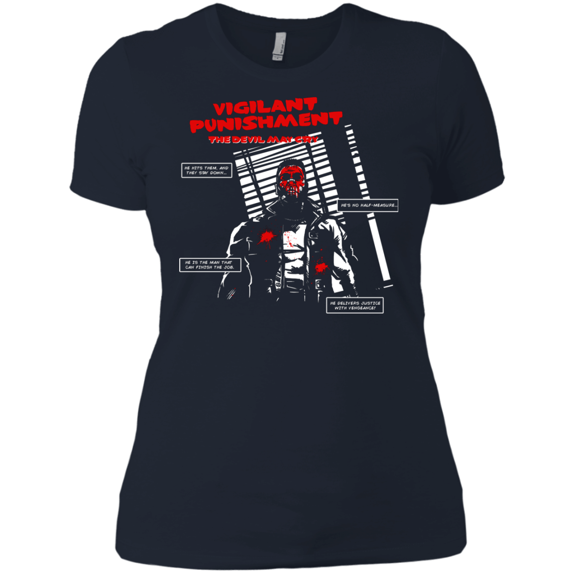 T-Shirts Midnight Navy / X-Small Vigilant Women's Premium T-Shirt