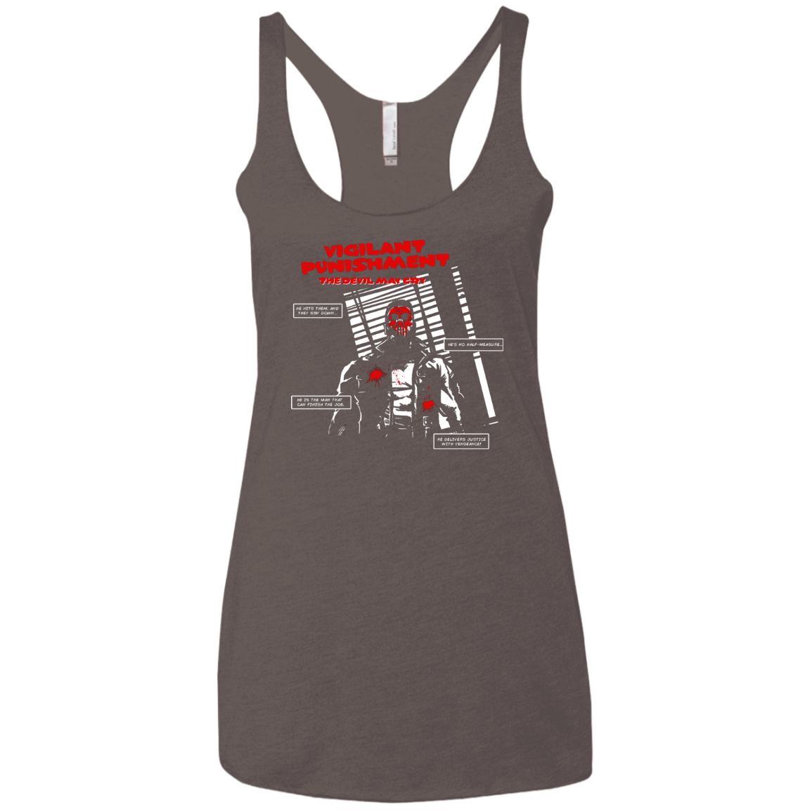 T-Shirts Macchiato / X-Small Vigilant Women's Triblend Racerback Tank