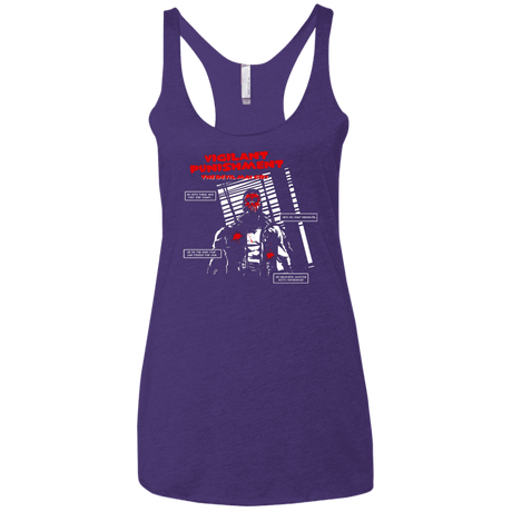 T-Shirts Purple Rush / X-Small Vigilant Women's Triblend Racerback Tank