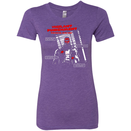 T-Shirts Purple Rush / S Vigilant Women's Triblend T-Shirt