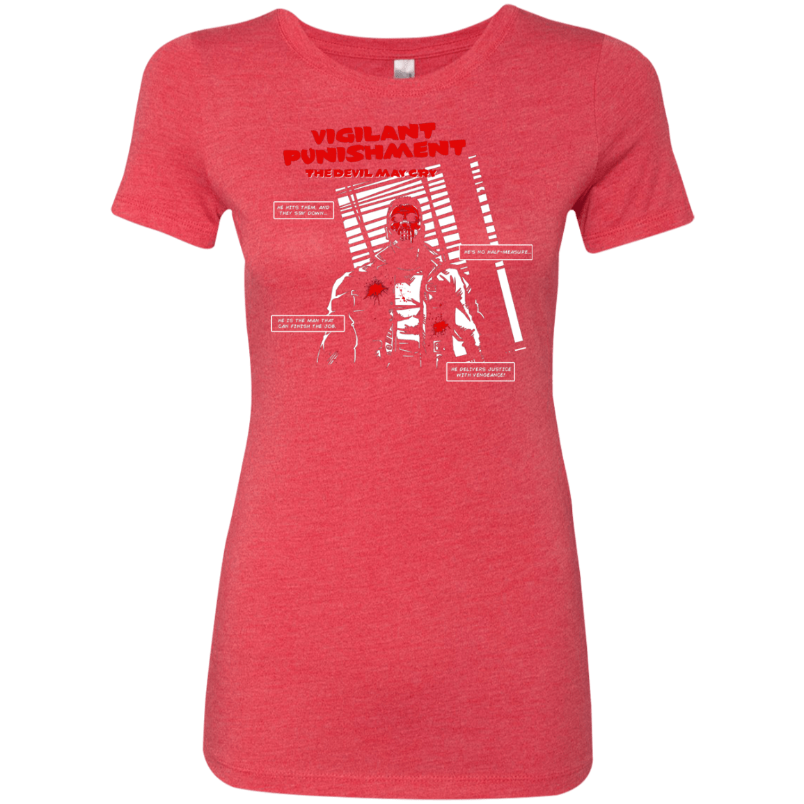 T-Shirts Vintage Red / S Vigilant Women's Triblend T-Shirt