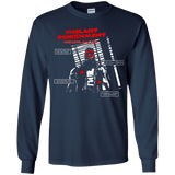 T-Shirts Navy / YS Vigilant Youth Long Sleeve T-Shirt