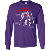 T-Shirts Purple / YS Vigilant Youth Long Sleeve T-Shirt