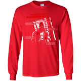 T-Shirts Red / YS Vigilant Youth Long Sleeve T-Shirt