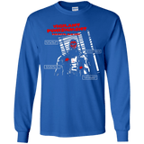 T-Shirts Royal / YS Vigilant Youth Long Sleeve T-Shirt