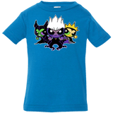 T-Shirts Cobalt / 6 Months Villain Puff Girls Infant Premium T-Shirt