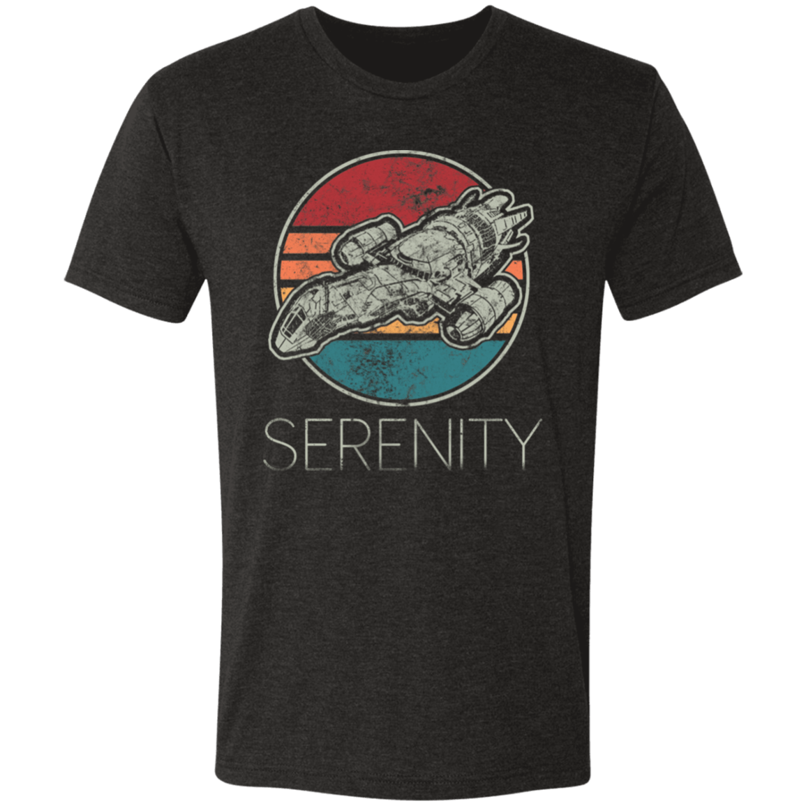 T-Shirts Vintage Black / S Vintage Serenity Men's Triblend T-Shirt