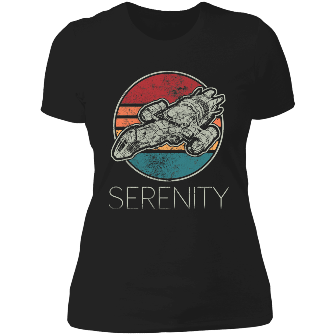 T-Shirts Black / X-Small Vintage Serenity Women's Premium T-Shirt