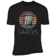 T-Shirts Black / X-Small Vintage Tardis Men's Premium T-Shirt
