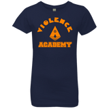 T-Shirts Midnight Navy / YXS Violence Academy Girls Premium T-Shirt