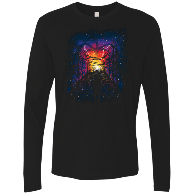 T-Shirts Black / S Visions Men's Premium Long Sleeve