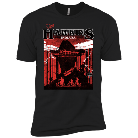 T-Shirts Black / YXS Visit Hawkins Boys Premium T-Shirt