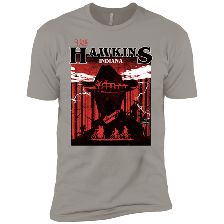 T-Shirts Light Grey / YXS Visit Hawkins Boys Premium T-Shirt