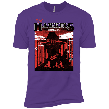 T-Shirts Purple Rush / YXS Visit Hawkins Boys Premium T-Shirt