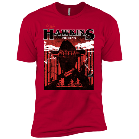 T-Shirts Red / YXS Visit Hawkins Boys Premium T-Shirt