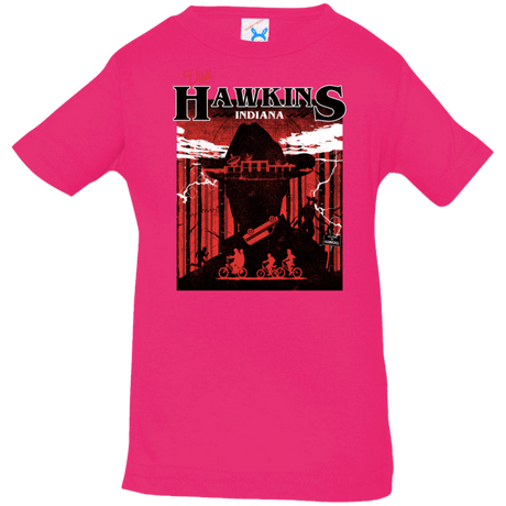 T-Shirts Hot Pink / 6 Months Visit Hawkins Infant Premium T-Shirt