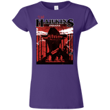 T-Shirts Purple / S Visit Hawkins Junior Slimmer-Fit T-Shirt