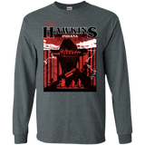 T-Shirts Dark Heather / S Visit Hawkins Men's Long Sleeve T-Shirt