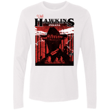 T-Shirts White / S Visit Hawkins Men's Premium Long Sleeve