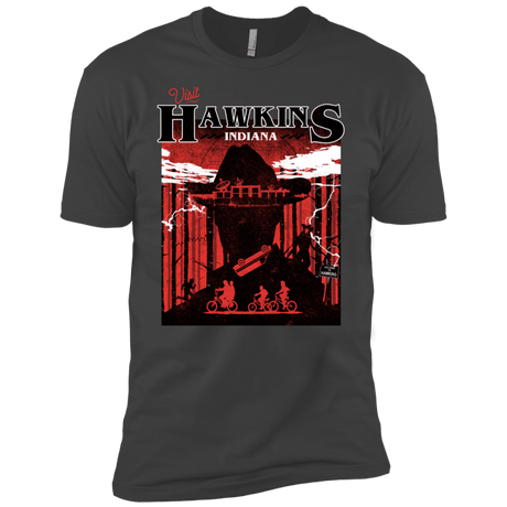 T-Shirts Heavy Metal / X-Small Visit Hawkins Men's Premium T-Shirt