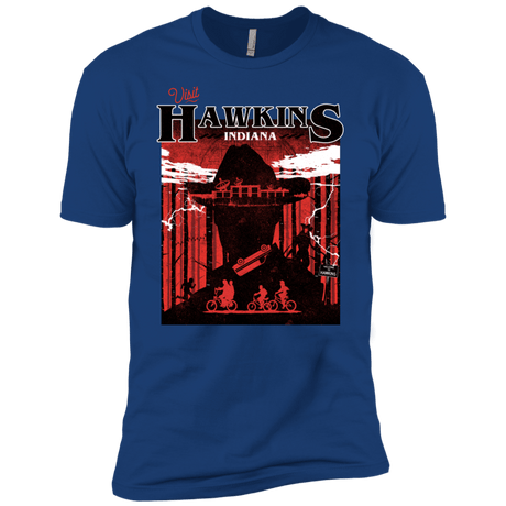 T-Shirts Royal / X-Small Visit Hawkins Men's Premium T-Shirt