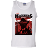 T-Shirts White / S Visit Hawkins Men's Tank Top