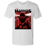 T-Shirts Heather White / S Visit Hawkins Men's Triblend T-Shirt