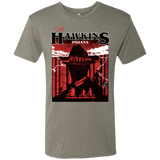 T-Shirts Venetian Grey / S Visit Hawkins Men's Triblend T-Shirt