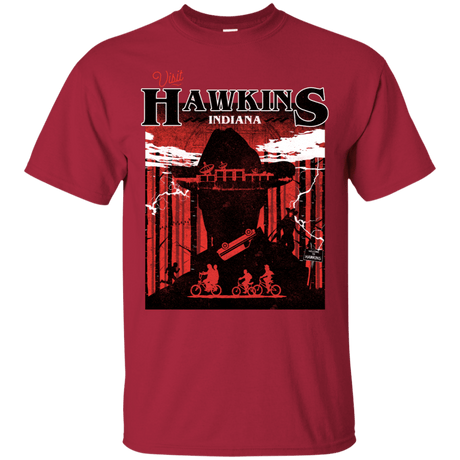 T-Shirts Cardinal / S Visit Hawkins T-Shirt