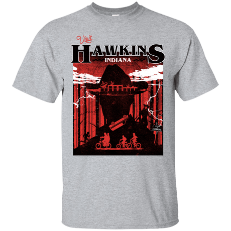 T-Shirts Sport Grey / S Visit Hawkins T-Shirt