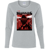 T-Shirts Sport Grey / S Visit Hawkins Women's Long Sleeve T-Shirt