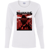 T-Shirts White / S Visit Hawkins Women's Long Sleeve T-Shirt