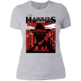 T-Shirts Heather Grey / X-Small Visit Hawkins Women's Premium T-Shirt