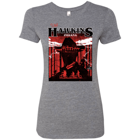 T-Shirts Premium Heather / S Visit Hawkins Women's Triblend T-Shirt