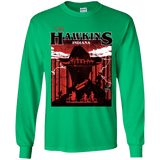 T-Shirts Irish Green / YS Visit Hawkins Youth Long Sleeve T-Shirt