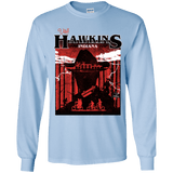 T-Shirts Light Blue / YS Visit Hawkins Youth Long Sleeve T-Shirt