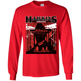 T-Shirts Red / YS Visit Hawkins Youth Long Sleeve T-Shirt