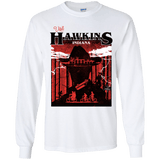 T-Shirts White / YS Visit Hawkins Youth Long Sleeve T-Shirt