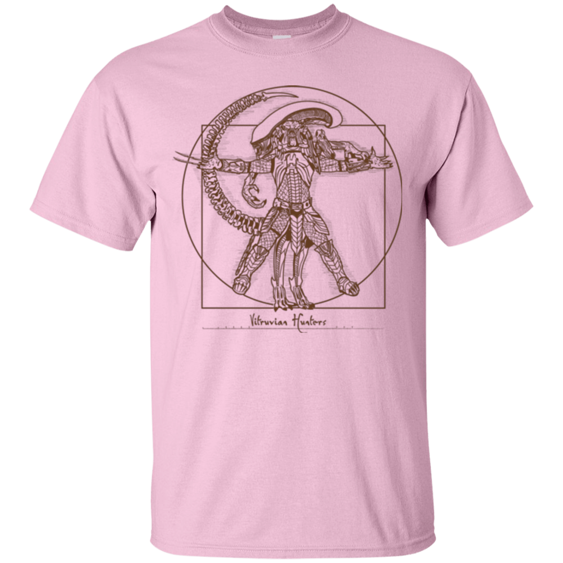 T-Shirts Light Pink / Small Vitruvian Hunters T-Shirt