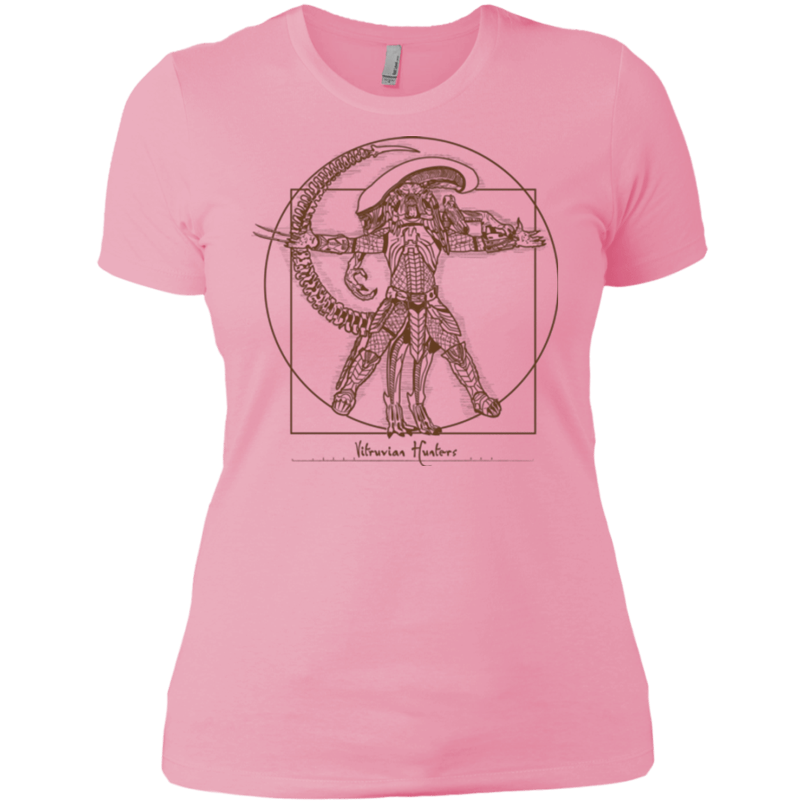 T-Shirts Light Pink / X-Small Vitruvian Hunters Women's Premium T-Shirt