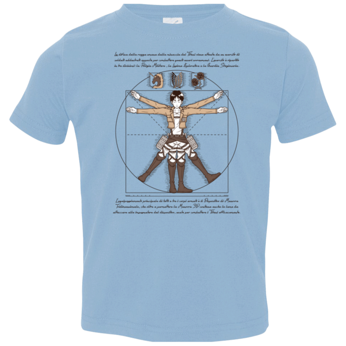 T-Shirts Light Blue / 2T VITRUVIAN TRAINEE Toddler Premium T-Shirt