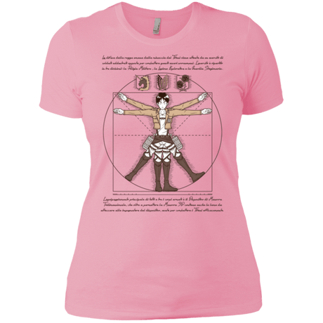 T-Shirts Light Pink / X-Small VITRUVIAN TRAINEE Women's Premium T-Shirt