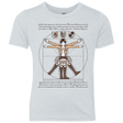 T-Shirts Heather White / YXS VITRUVIAN TRAINEE Youth Triblend T-Shirt