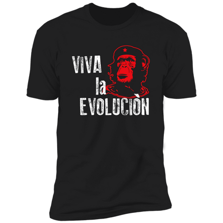 T-Shirts Black / X-Small Viva La Evolucion Men's Premium T-Shirt