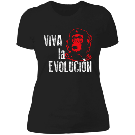 T-Shirts Black / X-Small Viva La Evolucion Women's Premium T-Shirt