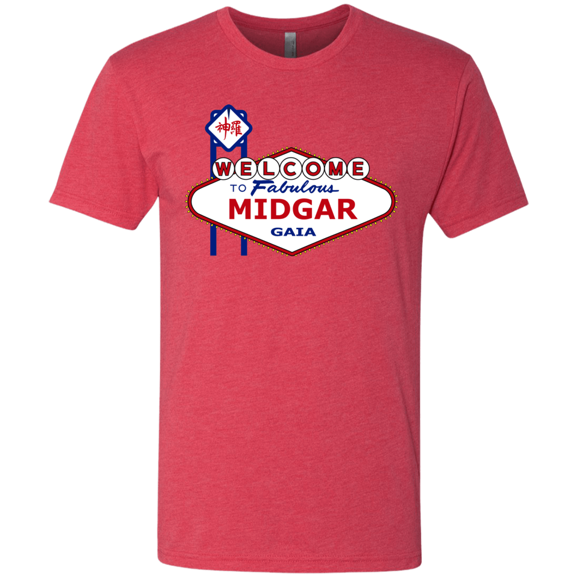 T-Shirts Vintage Red / Small Viva Midgar Men's Triblend T-Shirt
