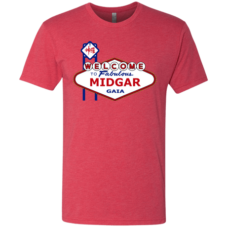 T-Shirts Vintage Red / Small Viva Midgar Men's Triblend T-Shirt