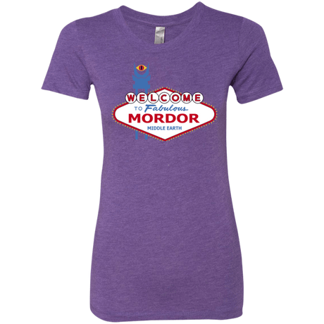 T-Shirts Purple Rush / Small Viva Mordor Women's Triblend T-Shirt